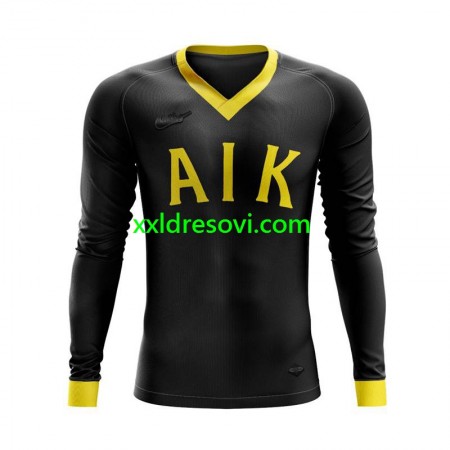 AIK 100 Anniversary Domaći Nogometni Dres 2024 Dugim Rukavima